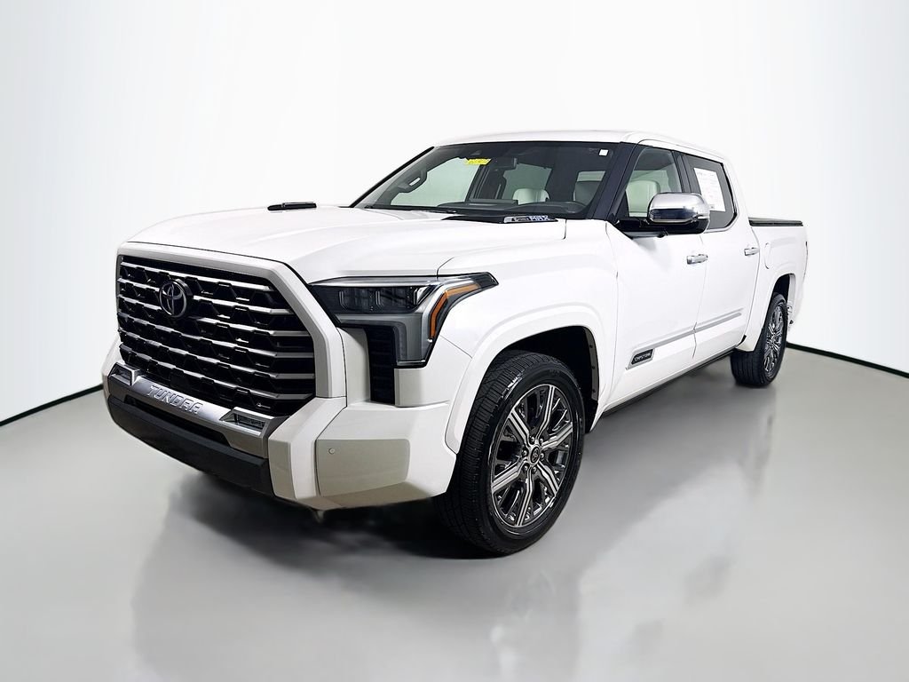 Used 2023 Wind Chill Pearl Toyota Capstone Hybrid image 3