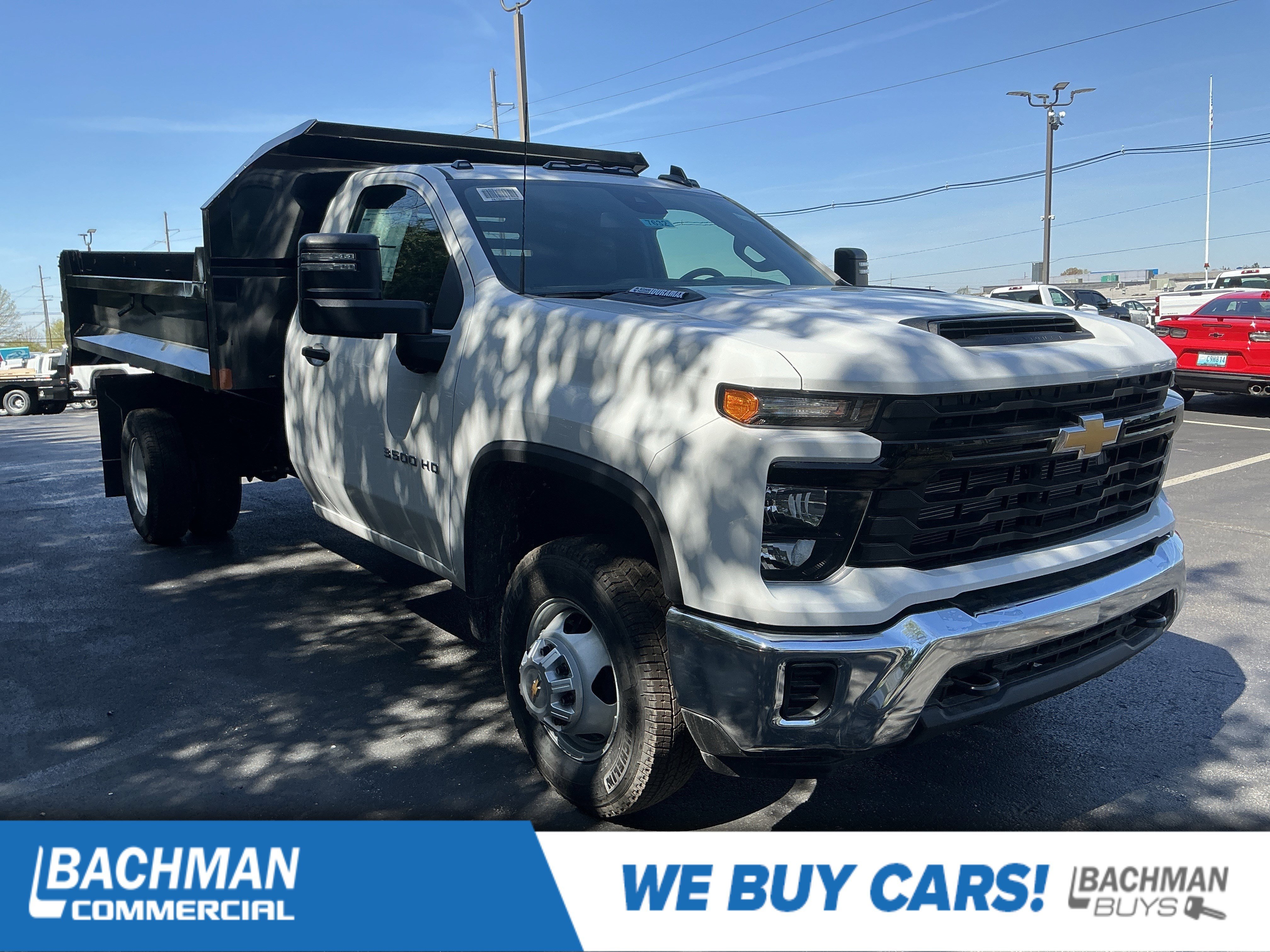 New 2025 Summit White Chevrolet Work Truck image 1