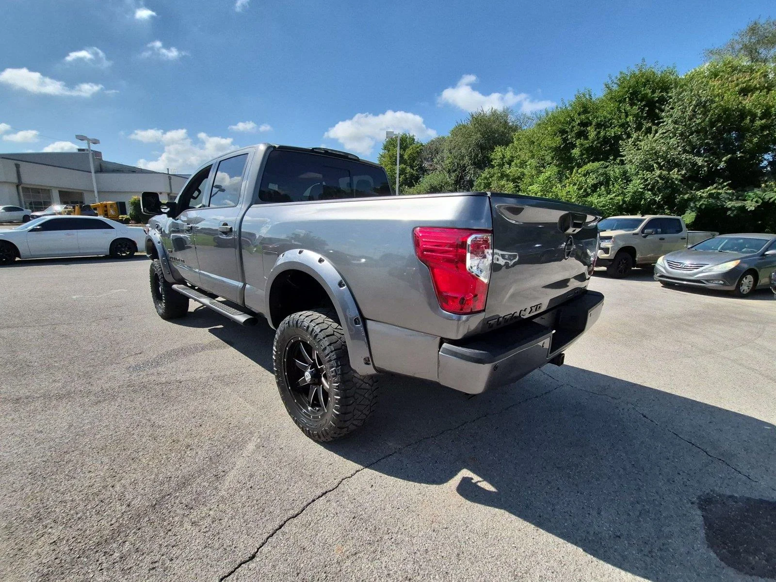 Used 2019 Gun Metallic Nissan SV image 3