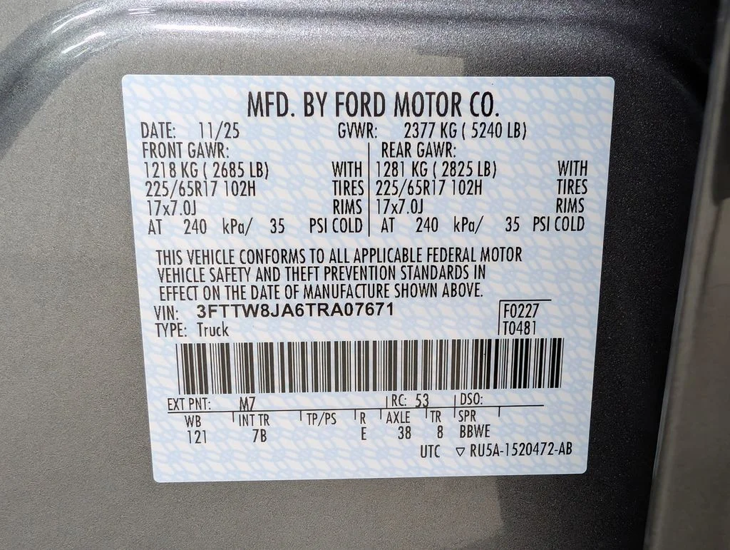 New 2026 Carbonized Gray Metallic Ford XLT image 22