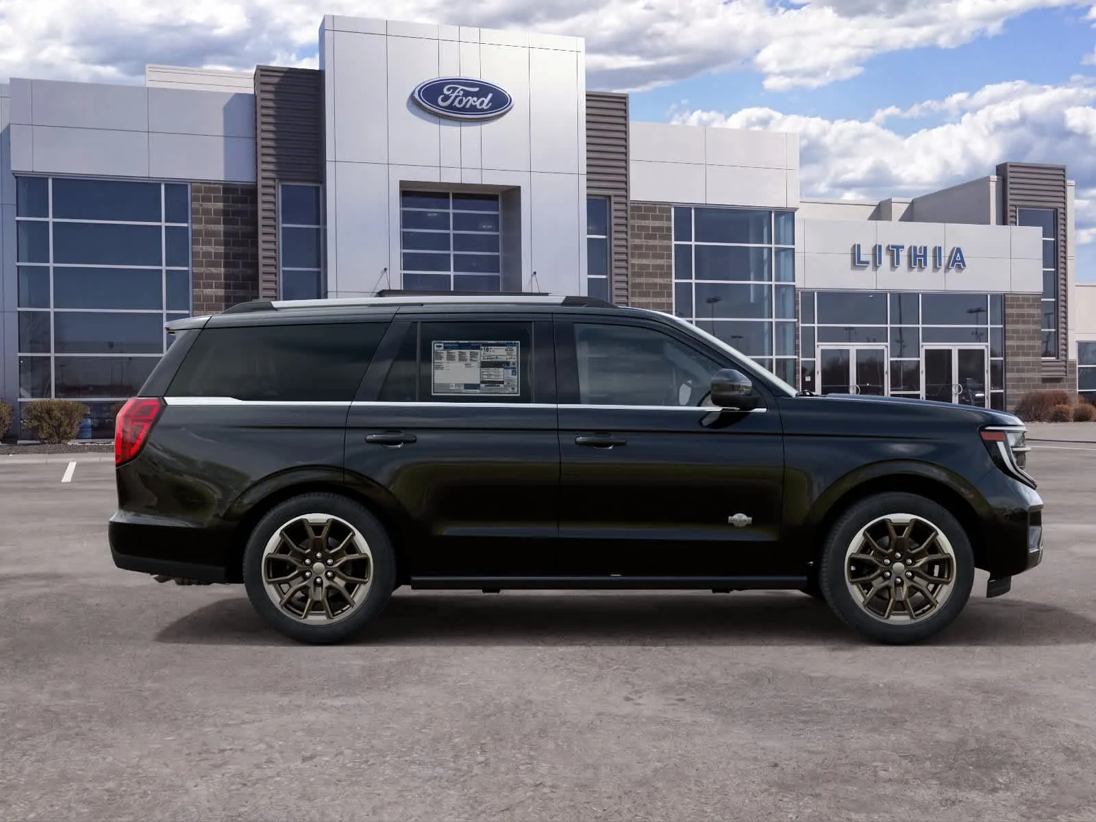 New 2027 Agate Black Metallic Ford King Ranch® image 5