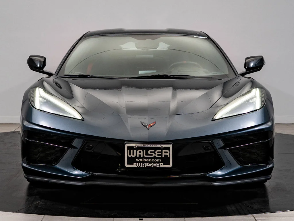 Used 2020 Shadow Gray Metallic Chevrolet Stingray image 2