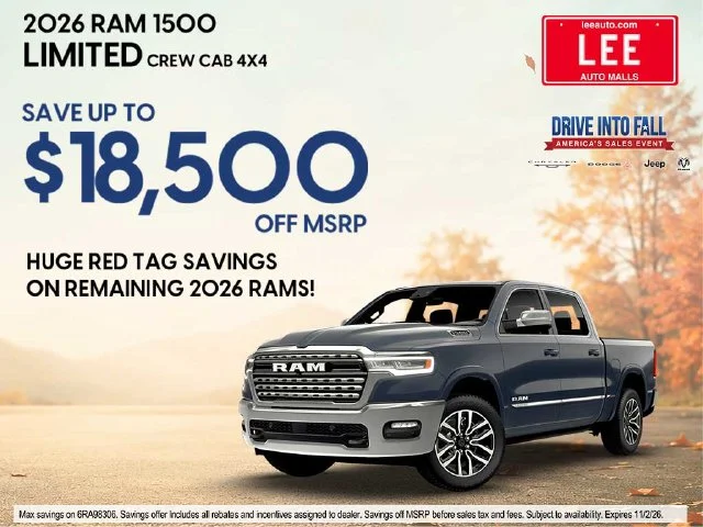 New 2026 Silver Ram BIG HORN QUAD CAB 4X4 6