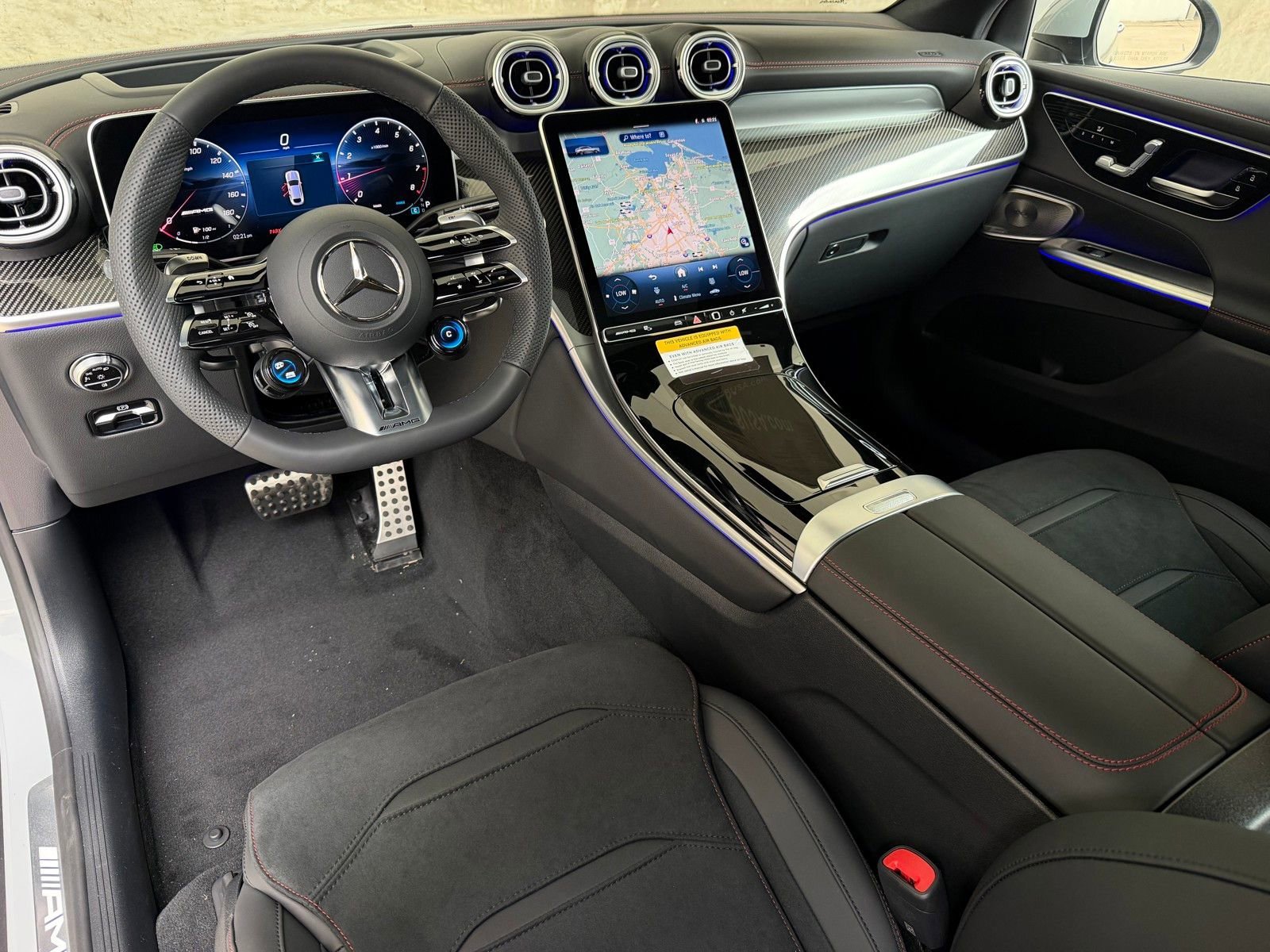 New 2026 MANUFAKTUR Alpine Grey Mercedes-Benz AMG® GLC 43 4MATIC® Coupe image 32