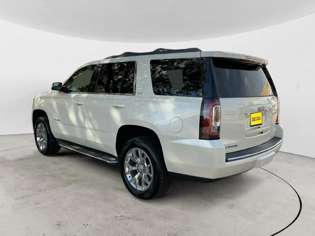 Used 2015 WHITE DIAMOND TRICOAT GMC SLT image 11
