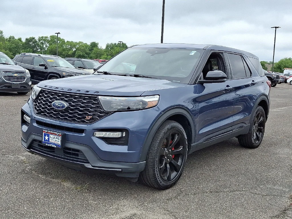 Used 2021 Blue Ford ST image 6