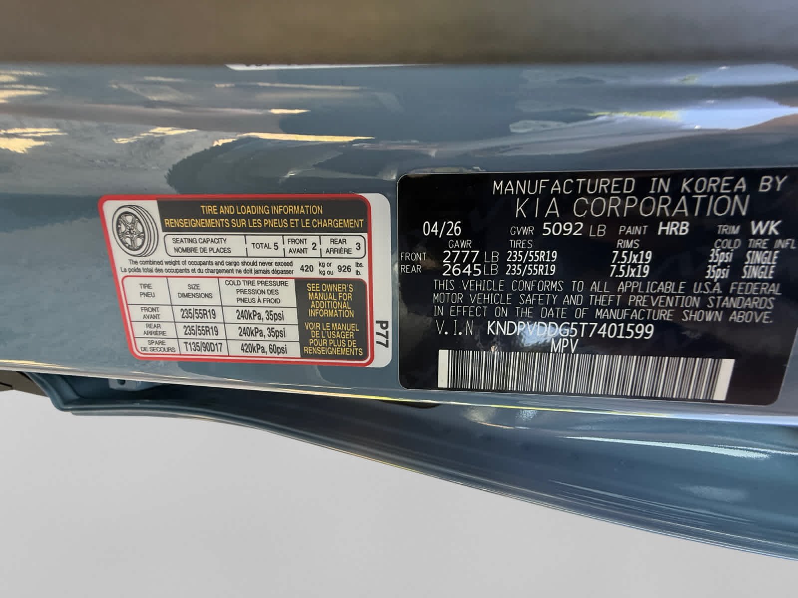 New 2026 Heritage Blue Kia X-Line image 25