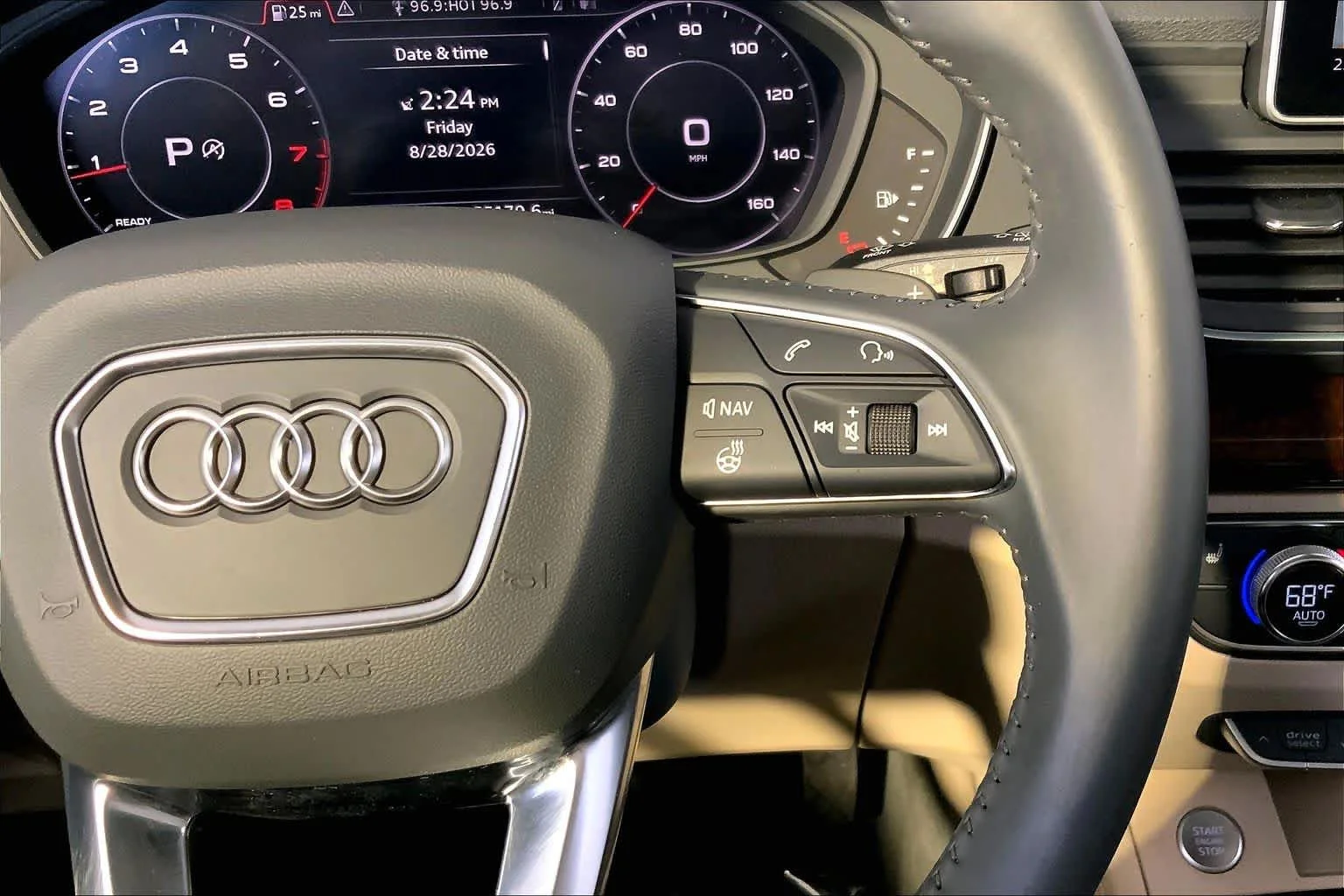 Used 2020 Moonlight Blue Metallic Audi Premium Plus image 25