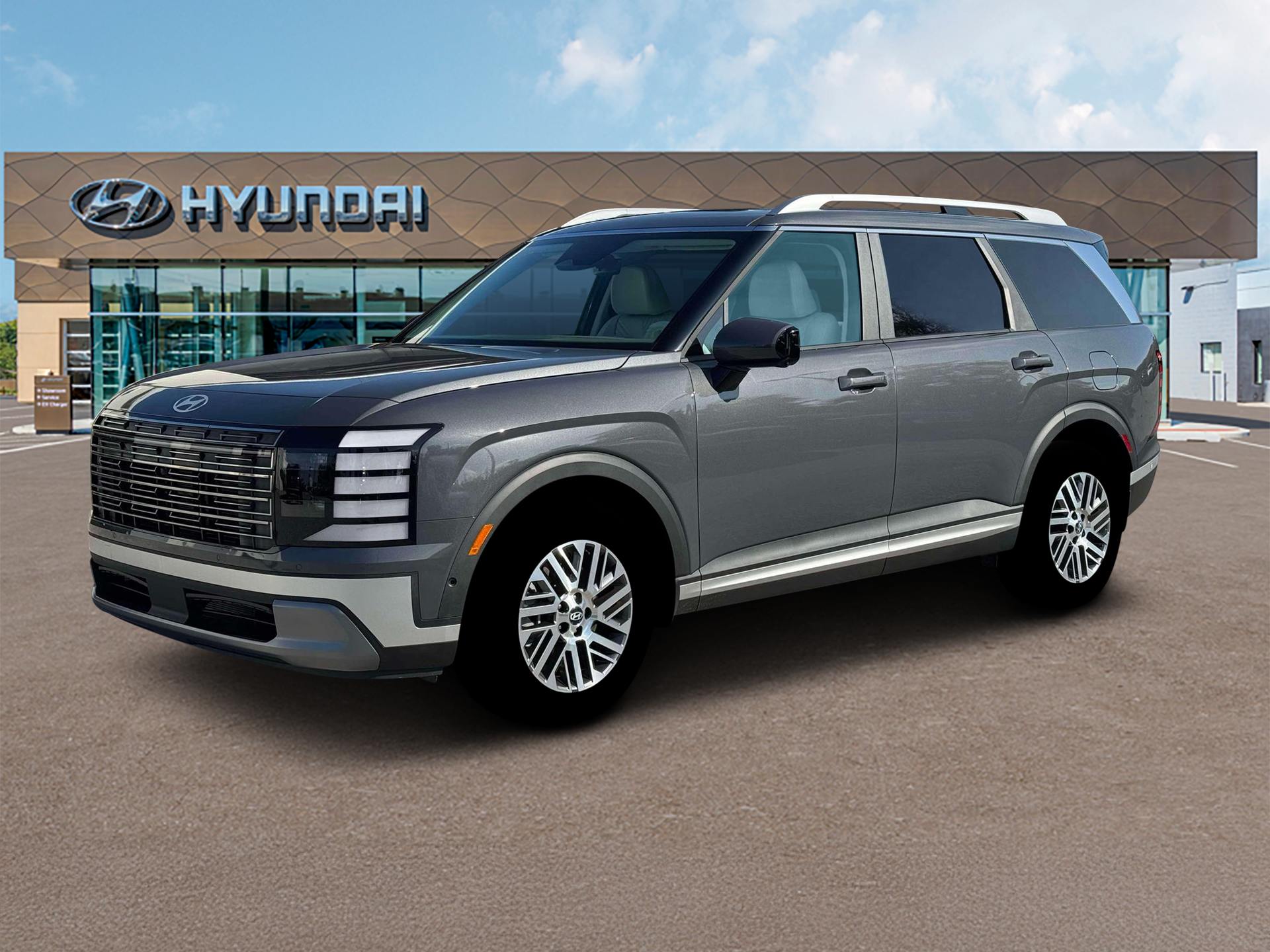 New 2026 Gray Hyundai SEL Premium FWD image 3