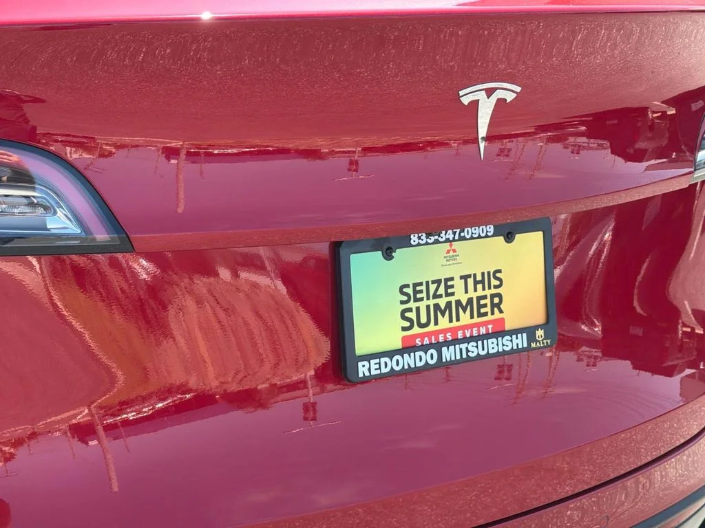 Used 2021 Red Multi-Coat Tesla Standard Range image 7