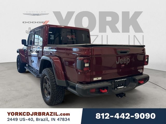 Used 2021 Red Jeep Rubicon image 3