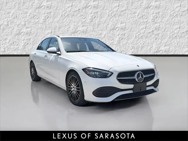 Used 2025 Polar White Mercedes-Benz C 300 image 1