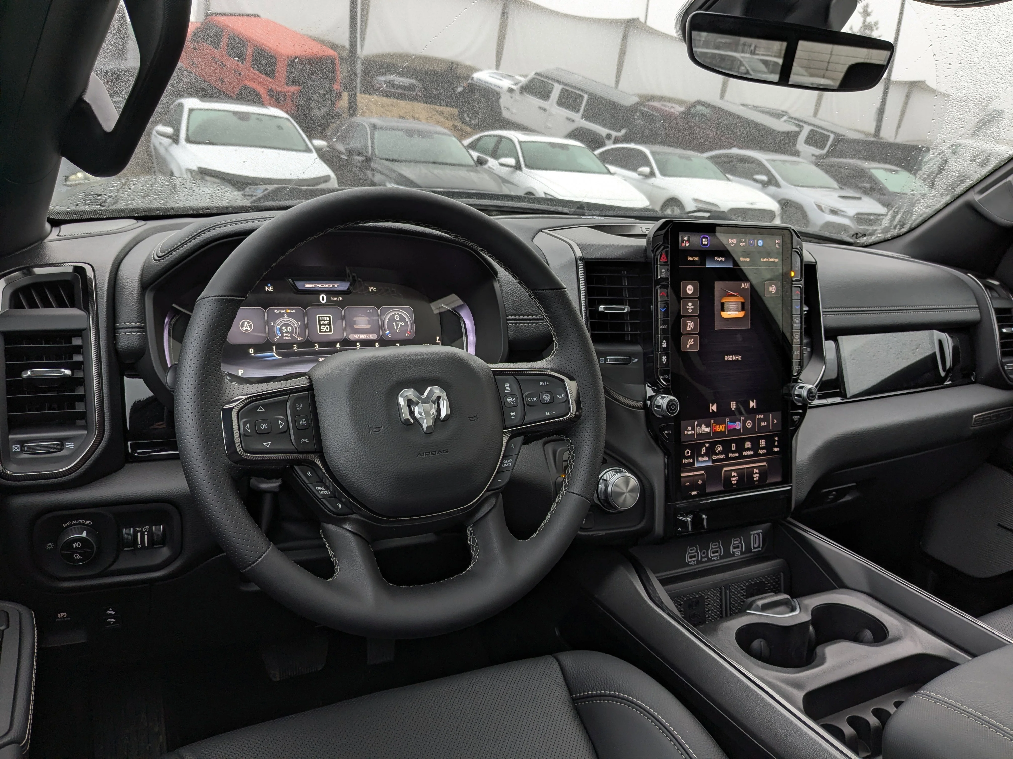 New 2026 Black RAM Sport - - Level 1 Equip Grp - Dual?Pane Panoramic Sunroof - Leather?Faced Bucket Seats - 5.7L image 25