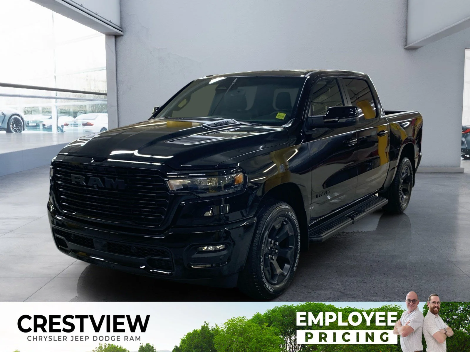 New 2026 Diamond Black Crystal Pearl Ram Sport image 1