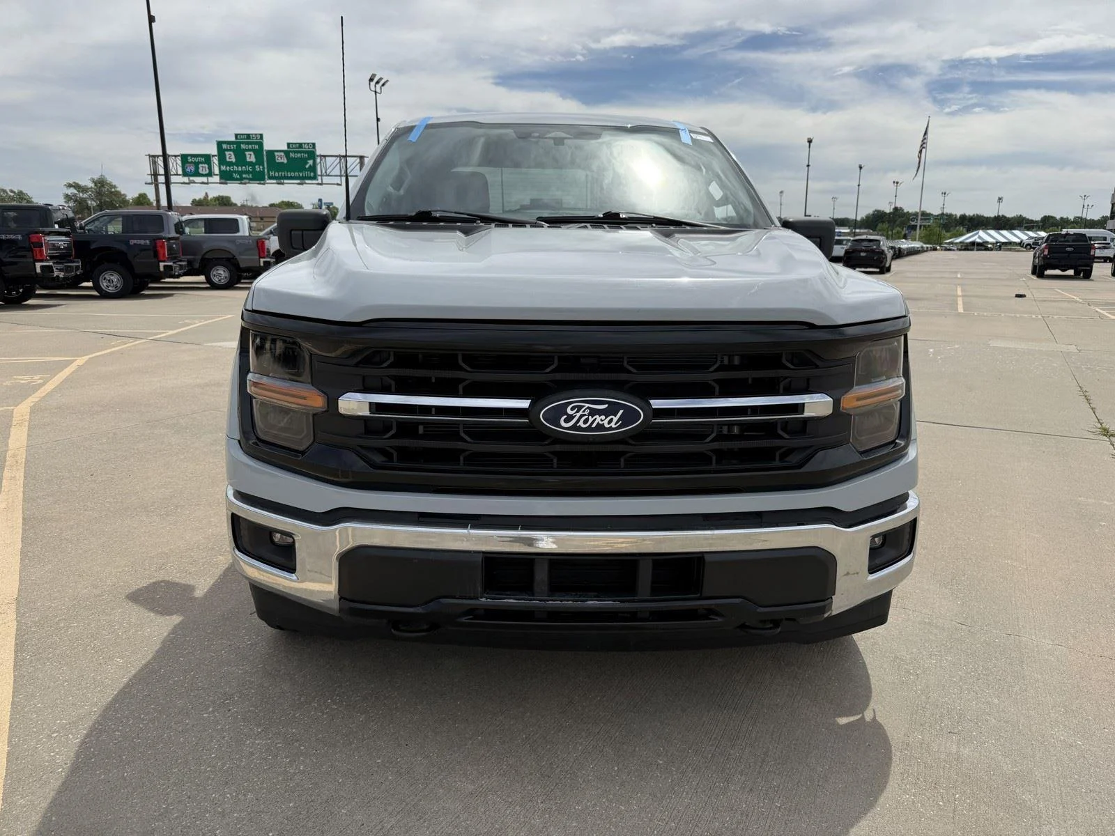Certified Used 2024 Avalanche Gray Ford XLT image 3
