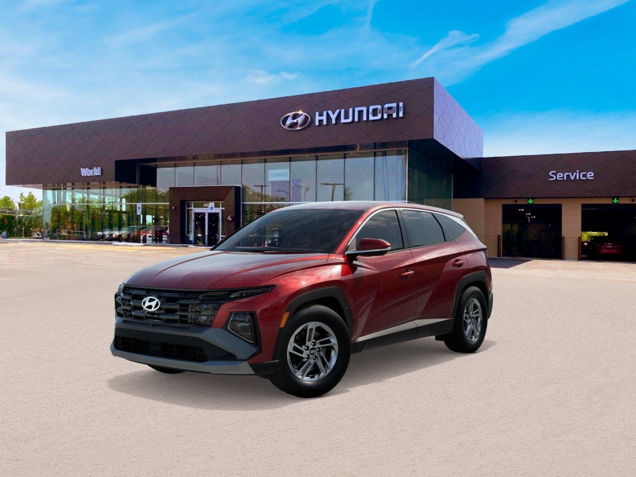 New 2026 Ultimate Red Hyundai SE FWD image 1