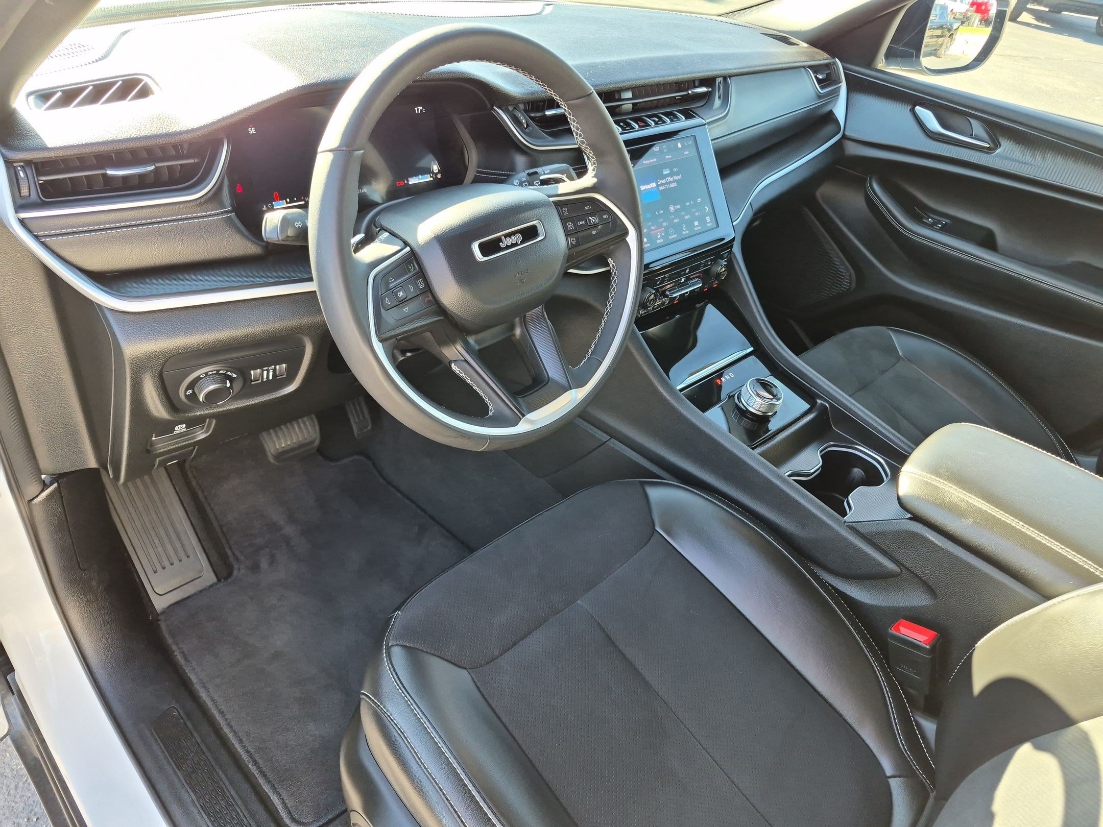 Used 2025 Bright White Clearcoat Jeep Altitude image 15