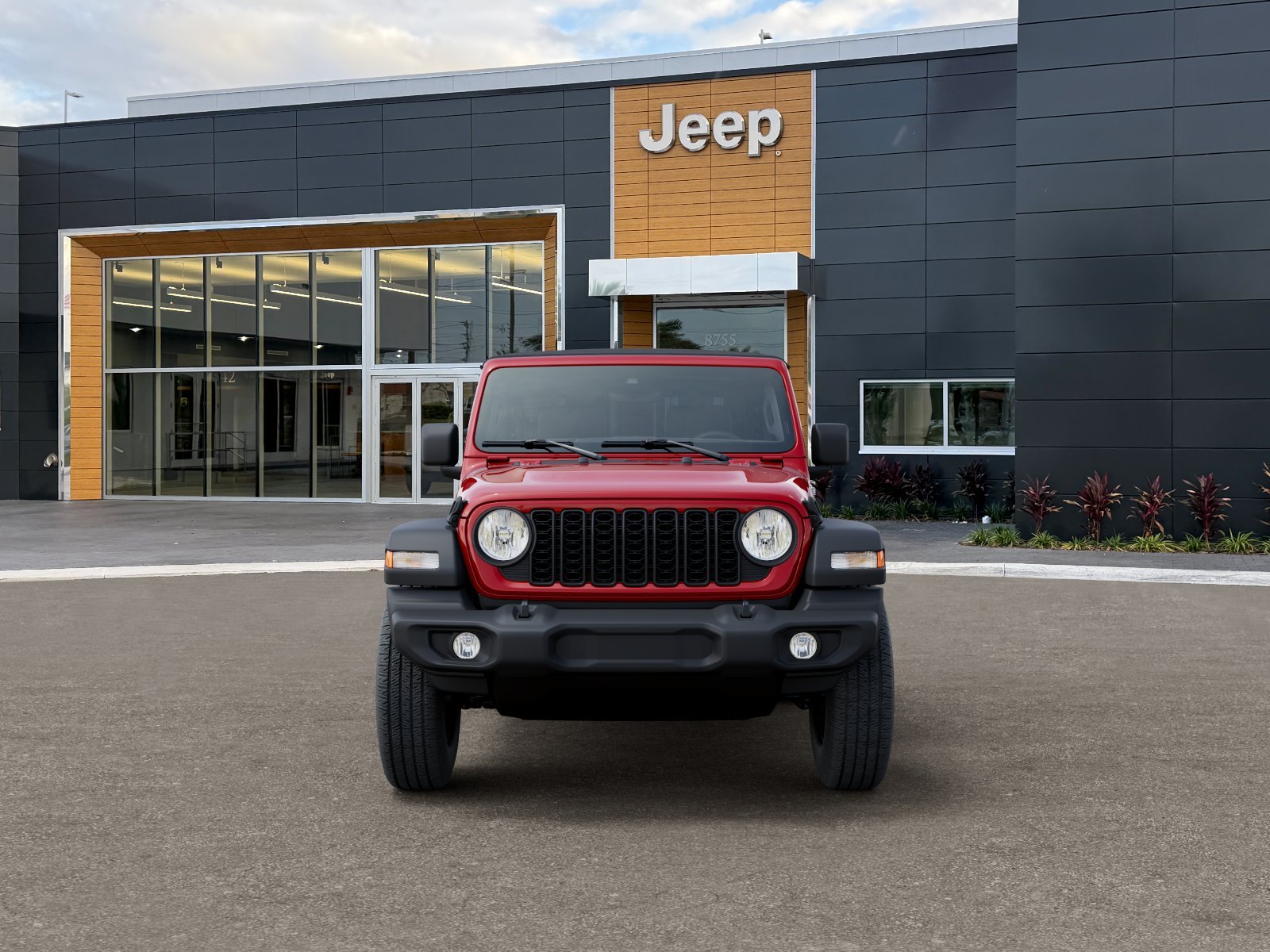 New 2026 Firecracker Red Clear-Coat Exterior Paint Jeep Sport image 32