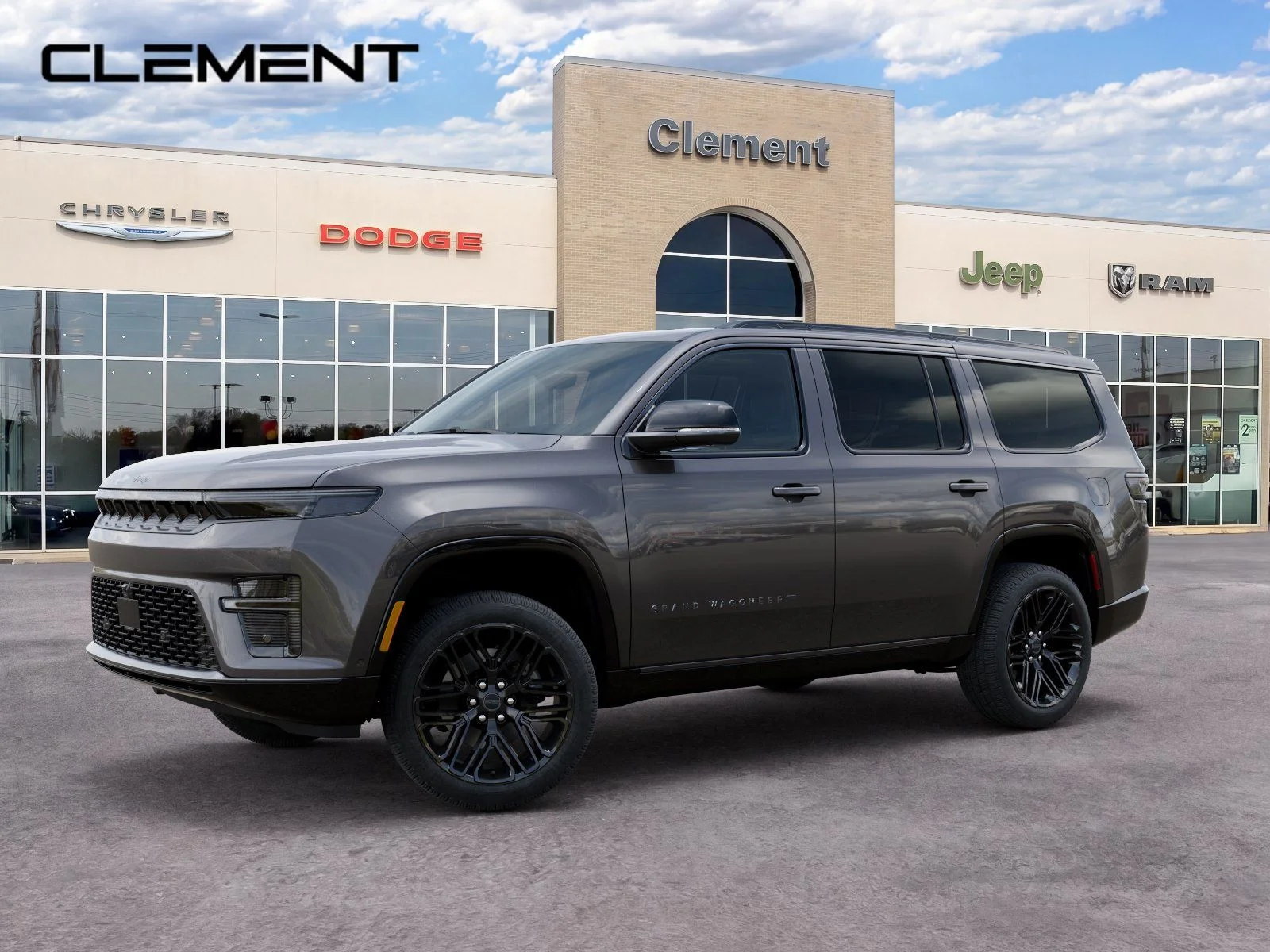New 2026 Baltic-Gray Metallic Clear-Coat Exterior Paint Jeep Limited Reserve image 2