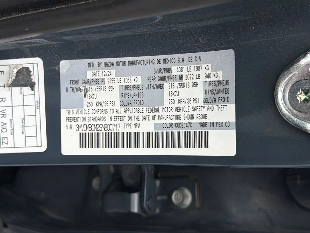 Used 2025 Polymetal Gray Metallic Mazda 2.5 S Carbon Edition image 31