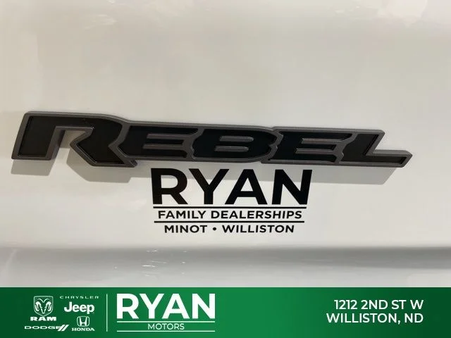 New 2026 Bright White Clear-Coat Exterior Paint RAM Rebel image 13