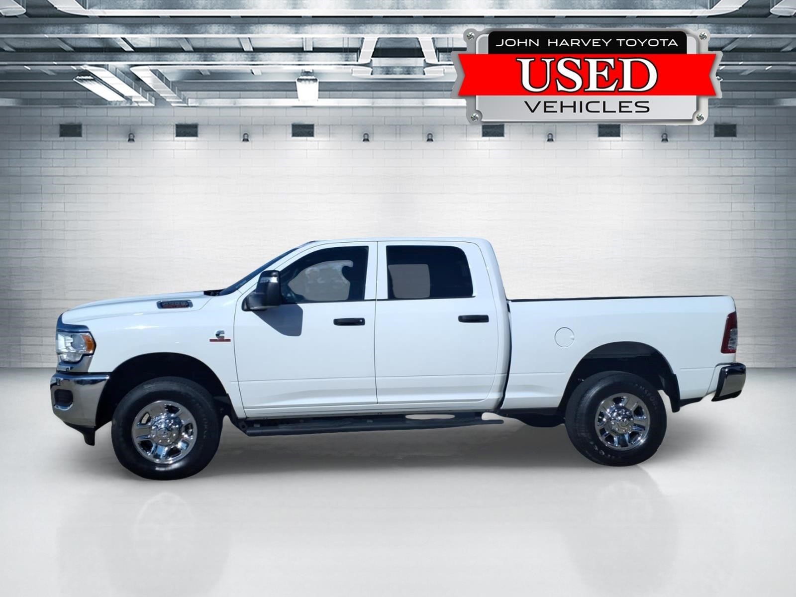 Used 2024 Bright White Clear Coat Ram Tradesman image 2