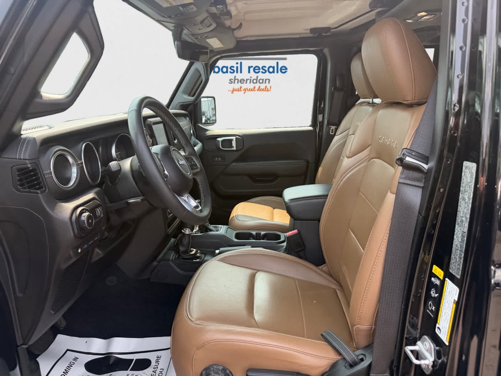 Used 2023 Black Clearcoat Jeep Sahara image 11