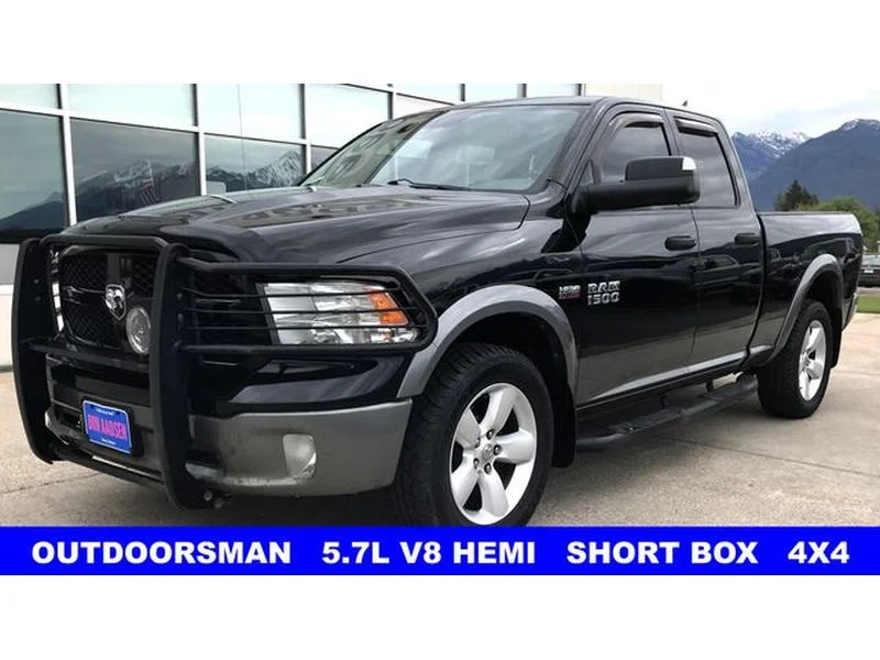 Used 2013 Black Clearcoat Ram Outdoorsman image 4