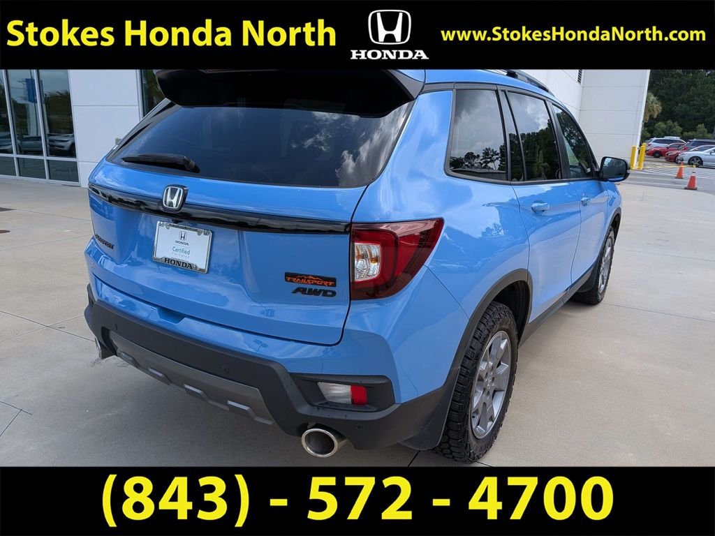 Used 2025 Blue Honda TrailSport image 2