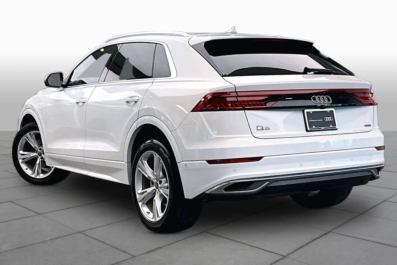 Used 2023 Glacier White Metallic Audi Premium image 12