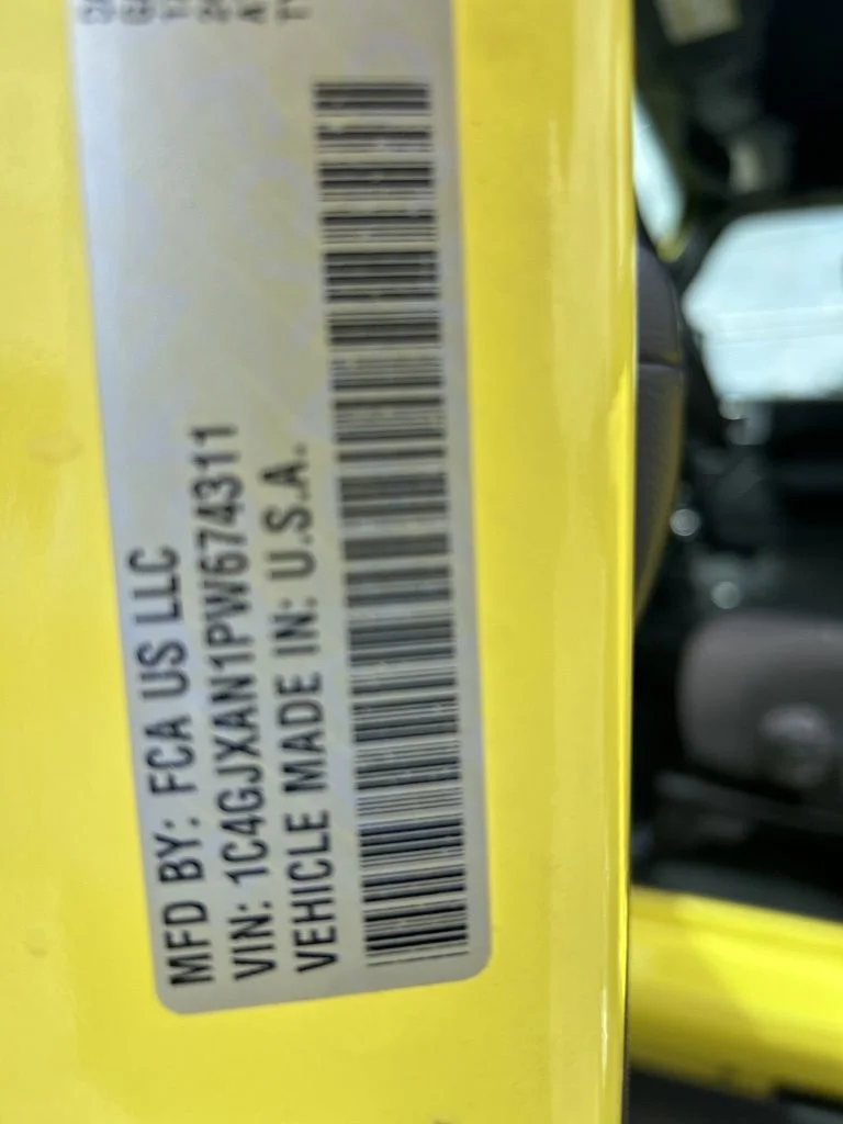 Used 2023 Yellow Jeep Sport S image 42