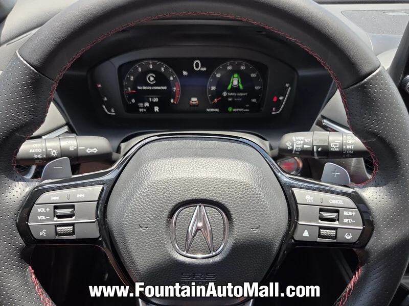 Used 2025 RED Acura AWD w/A-Spec Package image 19