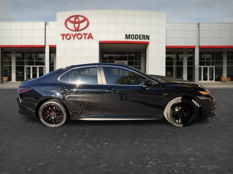 Used 2023 Midnight Black Metallic Toyota SE image 4