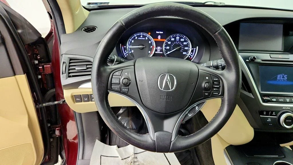 Used 2016 Dark Cherry Pearl Acura SH-AWD 4dr w/Advance/AcuraWatch Plus image 14