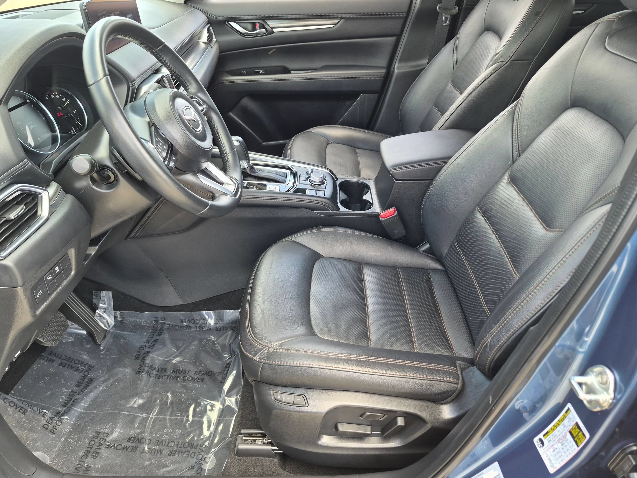 Used 2021 Eternal Blue Mica Mazda Grand Touring AWD image 11
