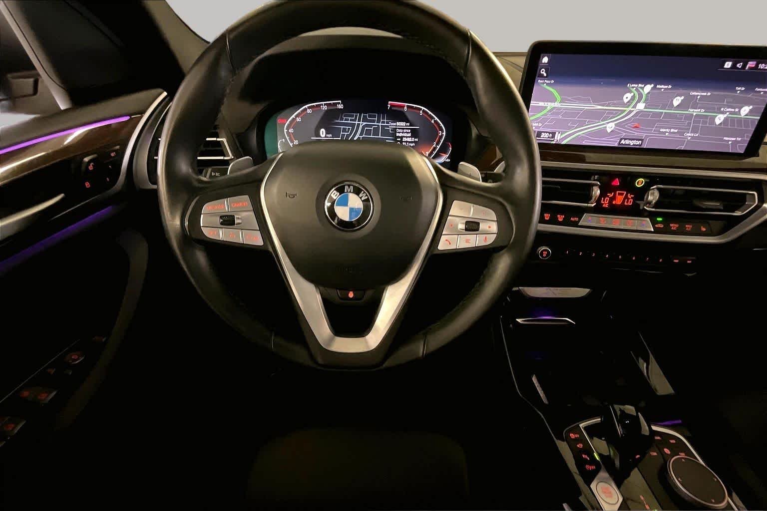 Certified Used 2024 Black Sapphire Metallic BMW xDrive30i image 5