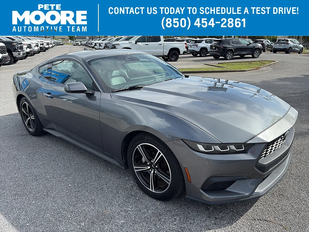 Used 2024 Carbonized Gray Ford  image 1