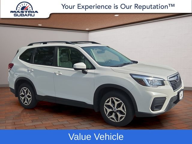 Used 2020 Crystal White Pearl Subaru Premium image 1