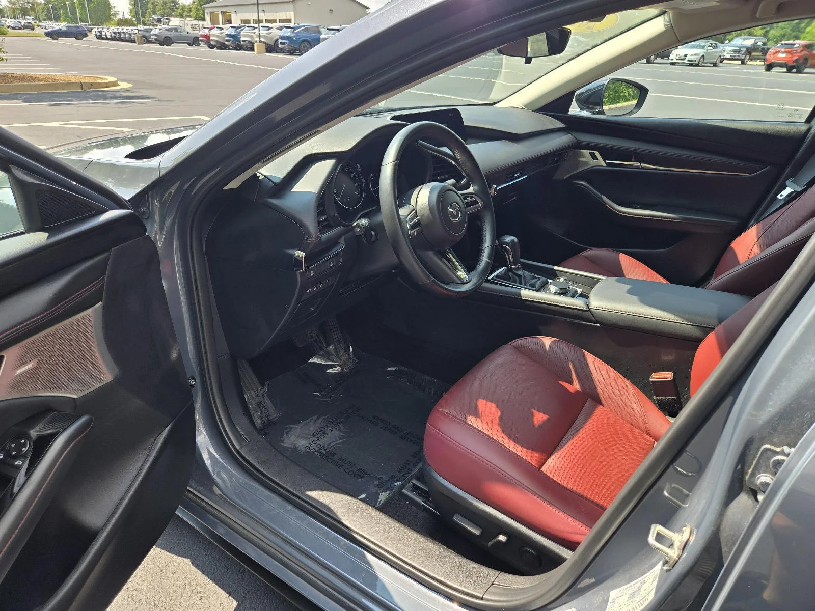 Used 2023 Polymetal Gray Metallic Mazda 2.5 S Carbon Edition image 11