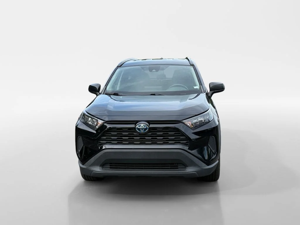 Used 2021 Midnight Black Metallic Toyota LE image 8