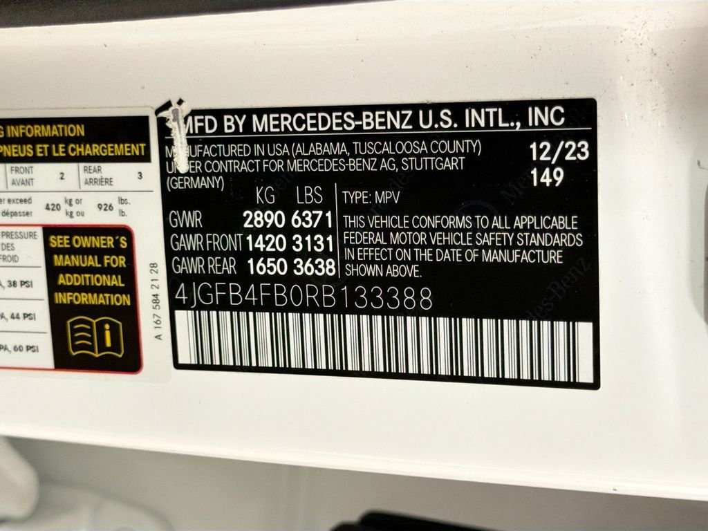 Certified Used 2024 White Mercedes-Benz GLE 350 image 35