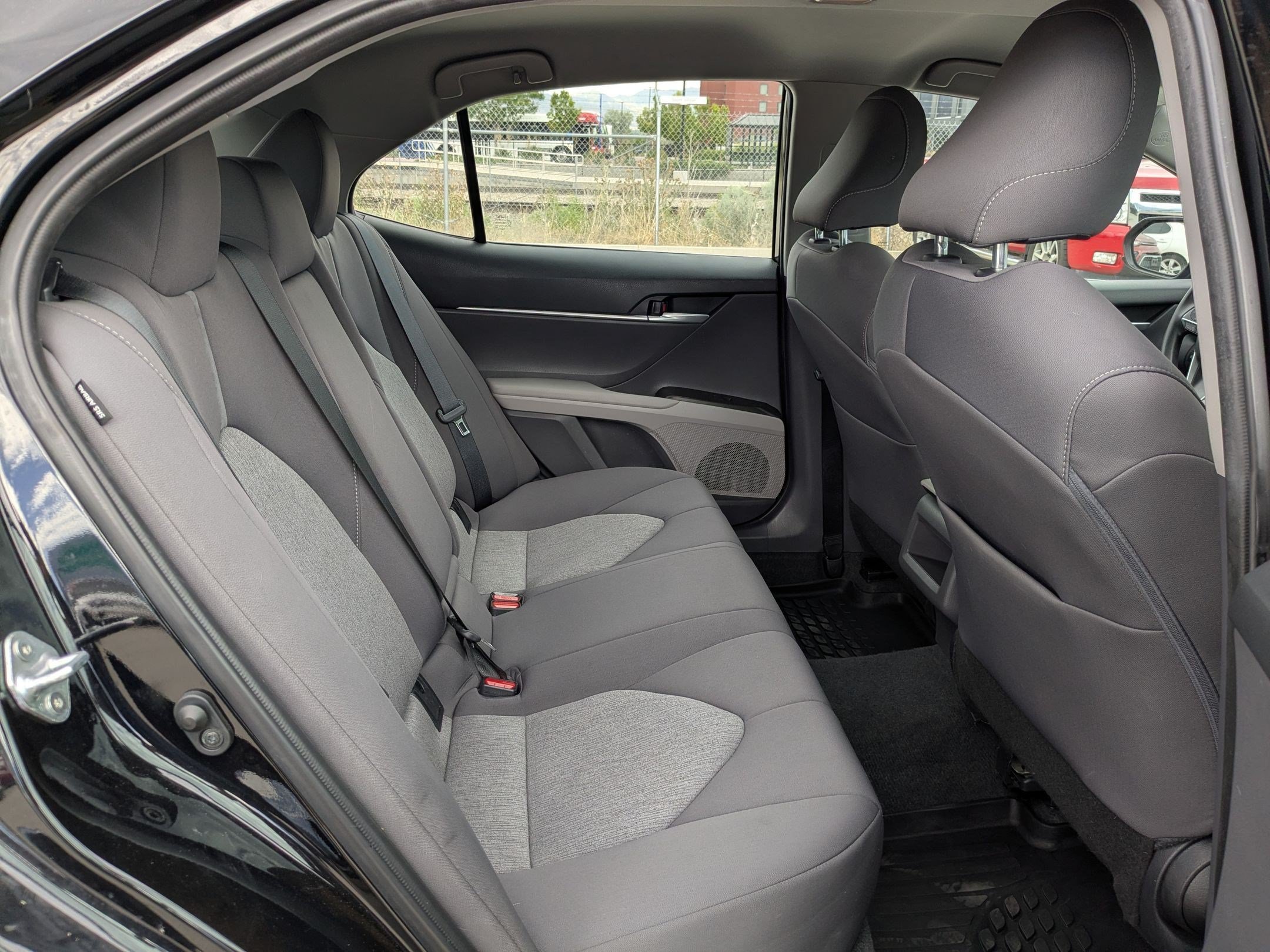Used 2023 Midnight Black Metallic Toyota LE image 26