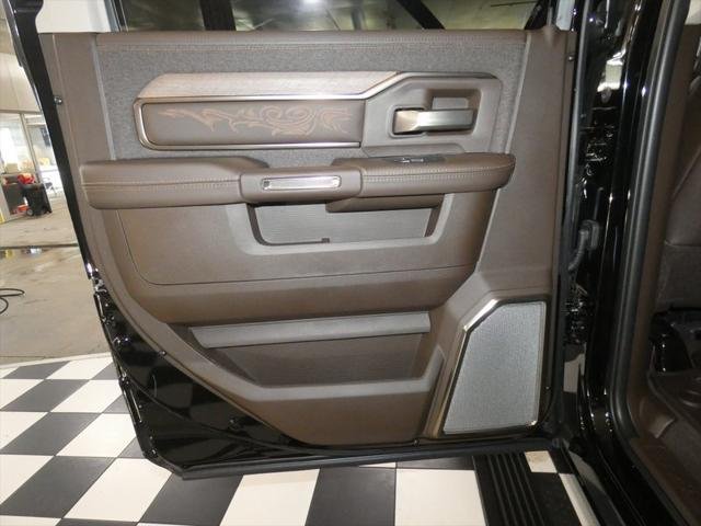 New 2026 Diamond Black Crystal Pearlcoat RAM Limited Longhorn image 35