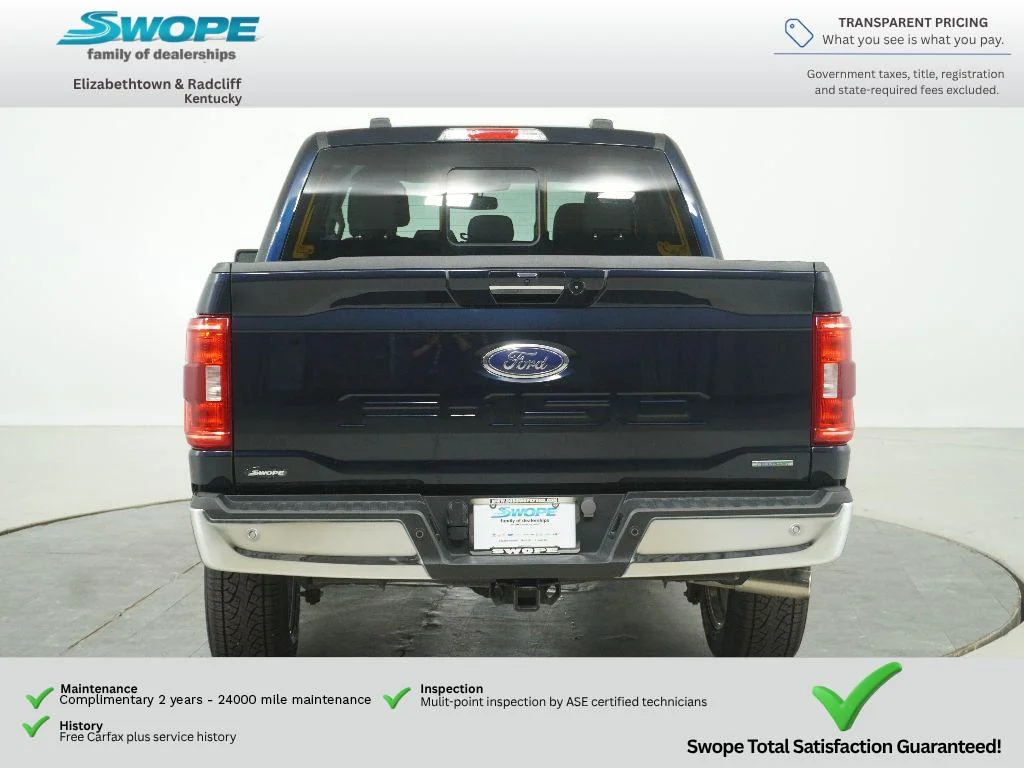 Certified Used 2023 Blue Ford XLT image 6
