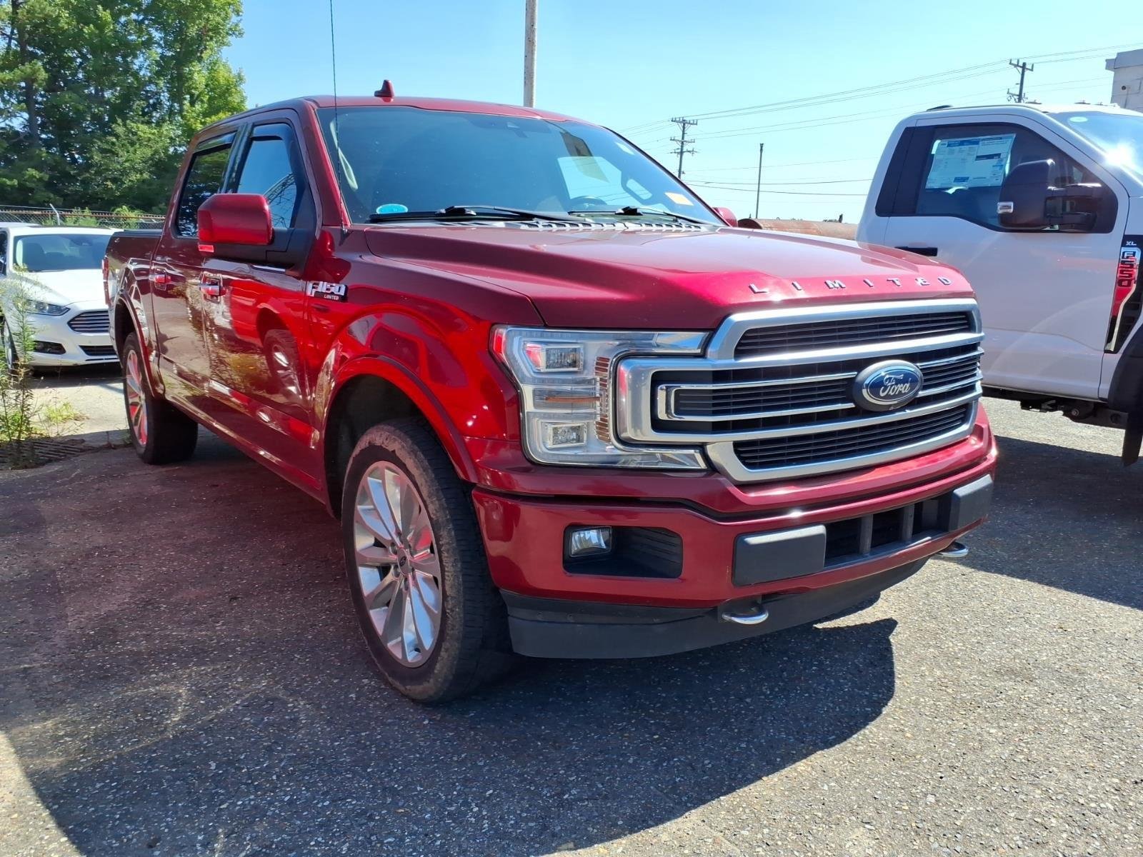 Used 2019 Ruby Red Metallic Tinted Clearcoat Ford Limited image 3