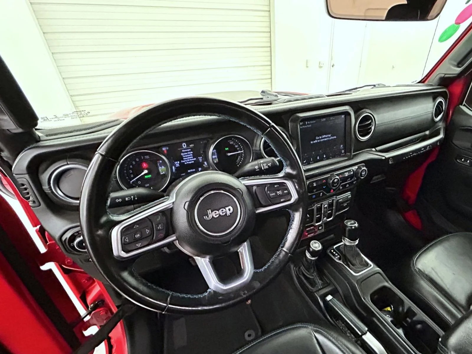 Used 2021 Red Jeep Unlimited Rubicon 4xe image 13