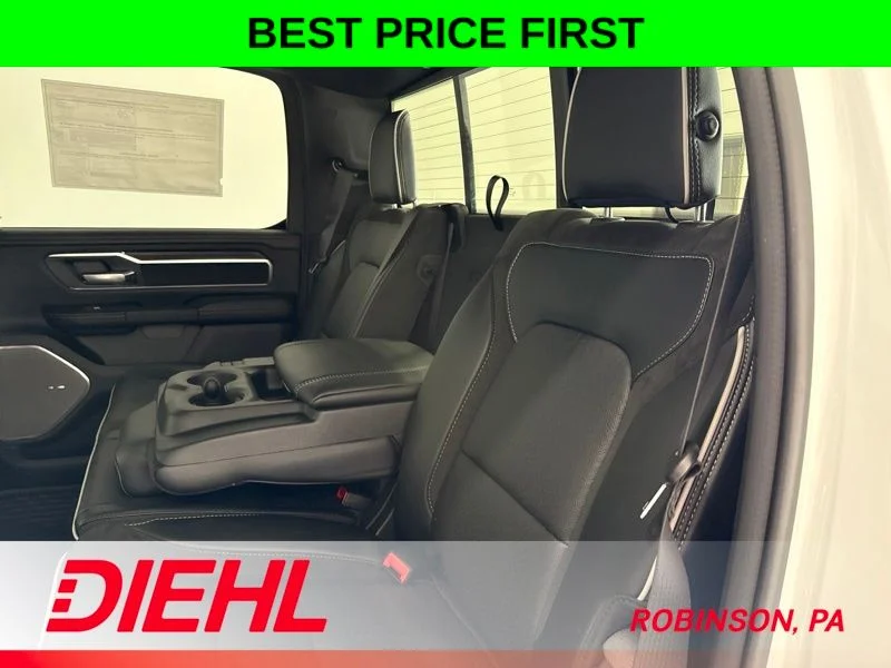 New 2026 Bright White Clear-Coat Exterior Paint RAM Laramie image 17
