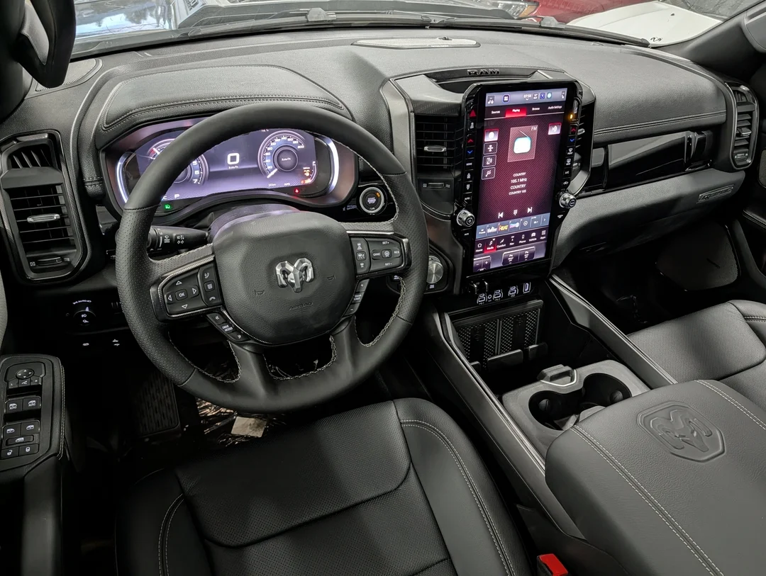New 2026 Grey RAM Rebel - - 4x4 - Panoramic Sunroof - Surround View Camera - Ventilated Seats & More! image 24
