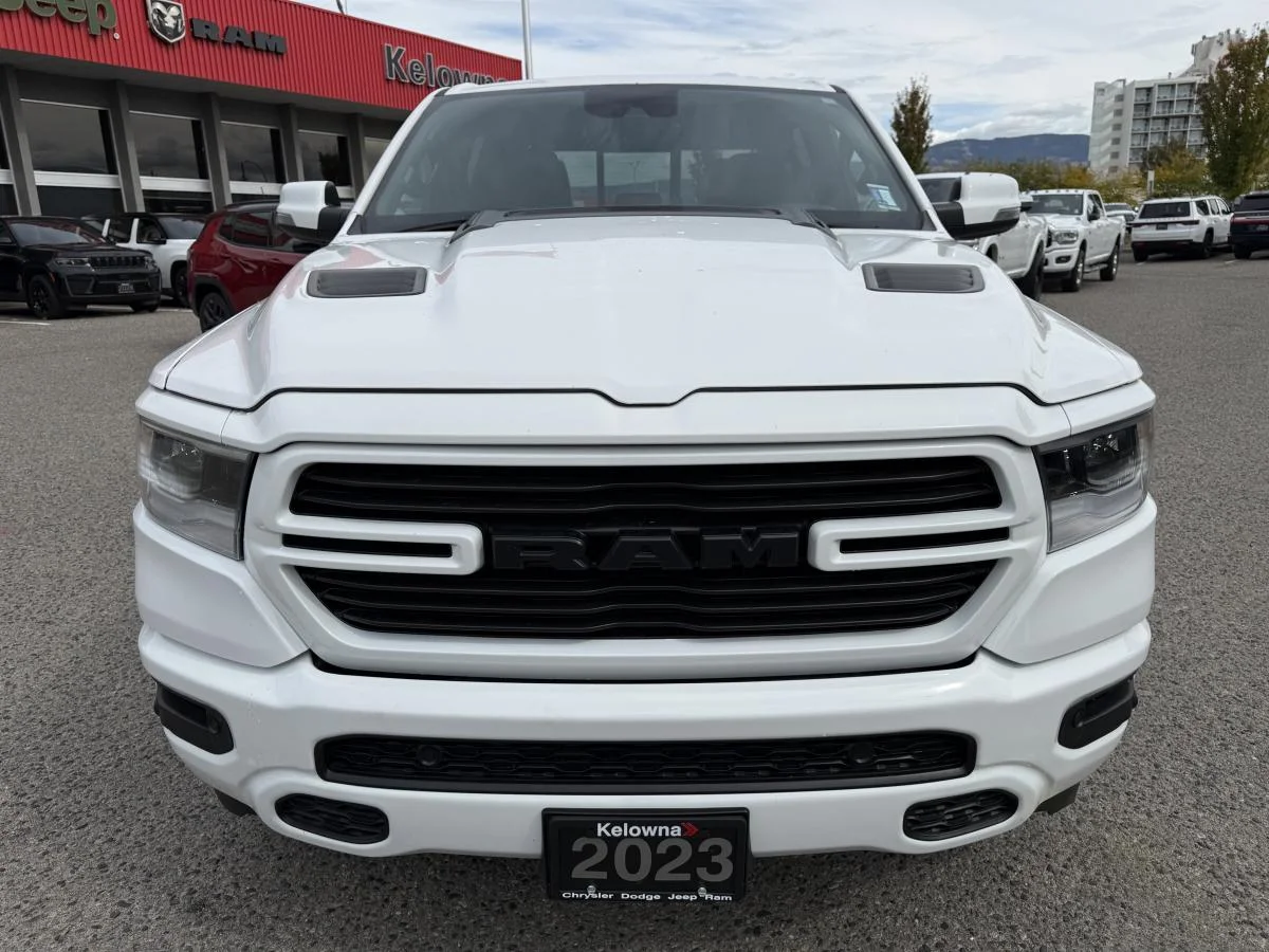 Used 2023 White RAM Sport 4x4 Crew Cab 5