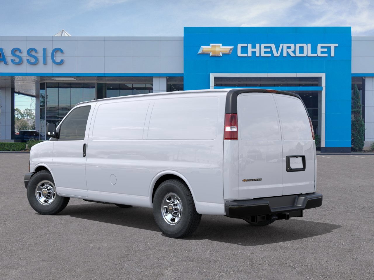 2025 Chevrolet Express Cargo WT White at Classic Elite Chevrolet Hwy 6